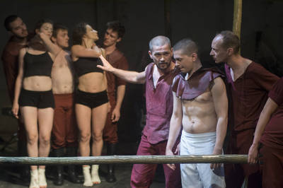 Nagy Zsolt, Nagy Norbert, Jankovics Péter - jelenet|Ilovszky Béla