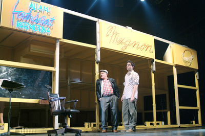 Koltai Róbert, Szabó Kimmel Tamás - jelenet|Ilovszky Béla