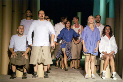 Jelenet az előadásból (Járó Zsuzsa)|Ilovszky Béla