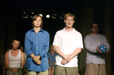 Száraz Dénes, Járó Zsuzsa, Fenyő Iván Mészáros Máté - jelenet|Ilovszky Béla