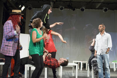 Jelenet az előadásból|Ilovszky Béla