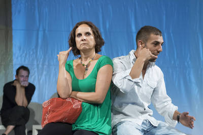 Feuer Yvett, Horváth Gyula - jelenet|Ilovszky Béla