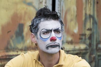 Kroó Balázs az előadás előtt|Ilovszky Béla