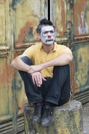 Kroó Balázs az előadás előtt|Ilovszky Béla