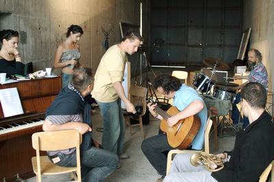 Jelenet a próbán|Ilovszky Béla