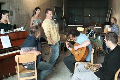 Jelenet a próbán|Ilovszky Béla